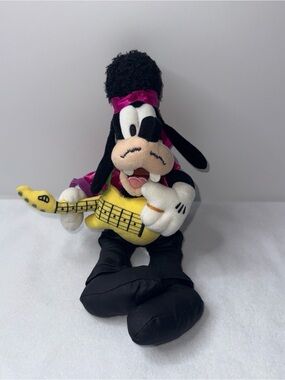 Disney Plush - Purple, Pink & Green Costume Detail